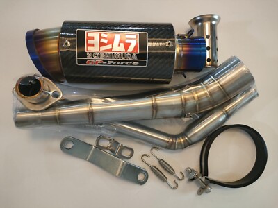 Low Exhaust 2'' For Honda Grom Carbon Power Full System Msx125 2014-2025
