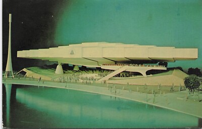 Bell Systems Pavilion Model 1964 1965 New York World s Fair Postcard