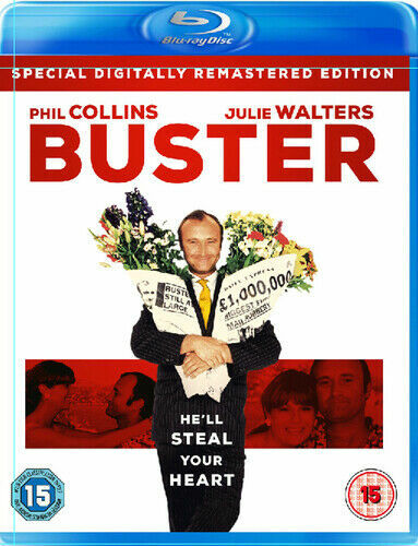 Buster  -  Blu Ray with slipcase  --New & Sealed  Julie Walters, Phil Collins