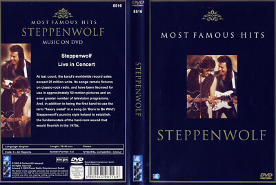 Steppenwolf / Live in Concert / DVD von 2002 / Neuwertig !