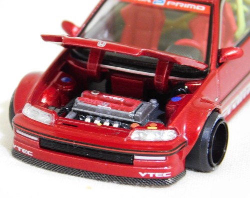 HONDA CIVIC (EF) Kaido Works V2 - scala 1:64 - MGTKHMD156 - Scatola nuova da collezione - Foto 10 di 11