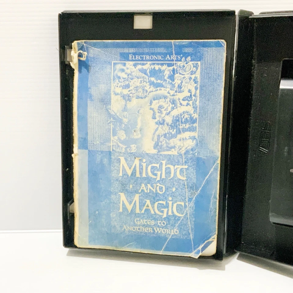 Might And Magic: Gates To Another World + Box - Sega Mega Drive - Tested & Works - Image 3 of 4