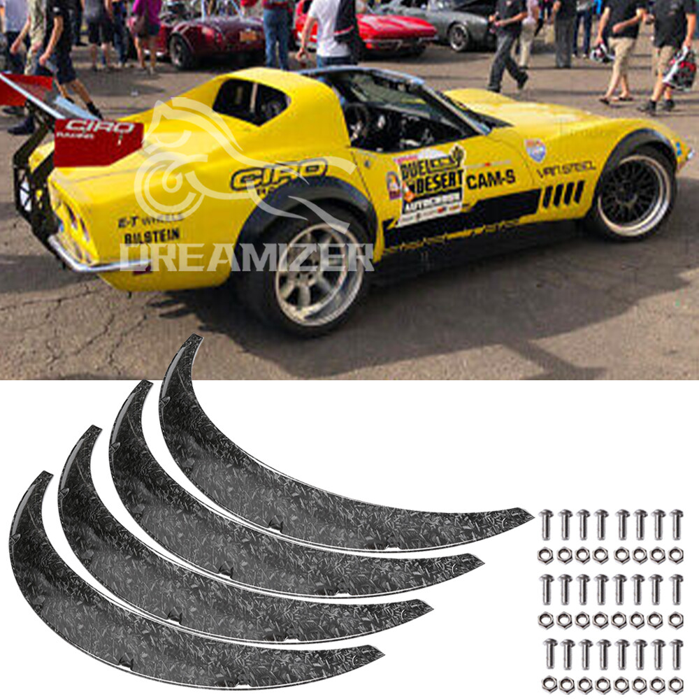 For Chevy Corvette C3 C4 C5 C6 Fender Flares Widebody Arch