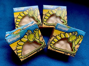 4 Dinosaur SOAPS - Cetaphil - Gentle-  Kids - 1.5 oz Bar - 4 Boxes -Rare Samples