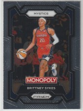 2024 WNBA Monopoly Prizm - BRITTNEY SYKES - #38 - Washington Mystics
