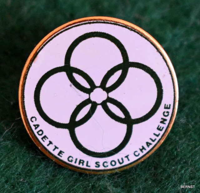 GIRL SCOUT PIN CADETTE CHALLENGE PIN eBay
