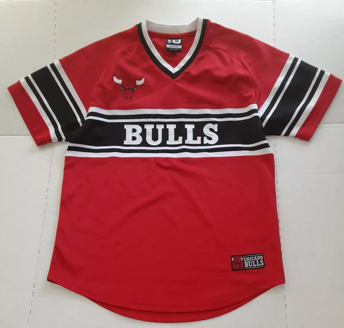 Bulls warm up jersey clearance