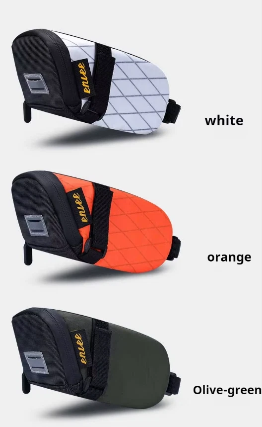 Sillín de Bicicleta Bolsa Impermeable Reflectante Bicicleta de Carretera Montaña Grava Bolsa Trasera Trasera Foto 3 de 4