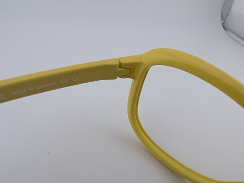 Adidas Eyeglasses Frames Only, ah29 00 6051, 58-11-135, Yellow, Made in Taiwan - Picture 9 of 15