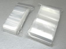 200 Zip Seal Lock Bags 100 Each Size - 3"x 4" 2"x 3" Clear 2mil Poly Baggiesl