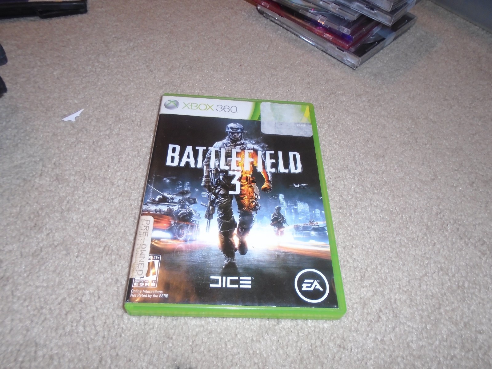 Battlefield 3 (Microsoft Xbox 360, 2011)