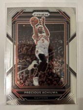 2022-23 Panini Prizm Basketball Base Card Precious Achiuwa #37 Toronto Raptors