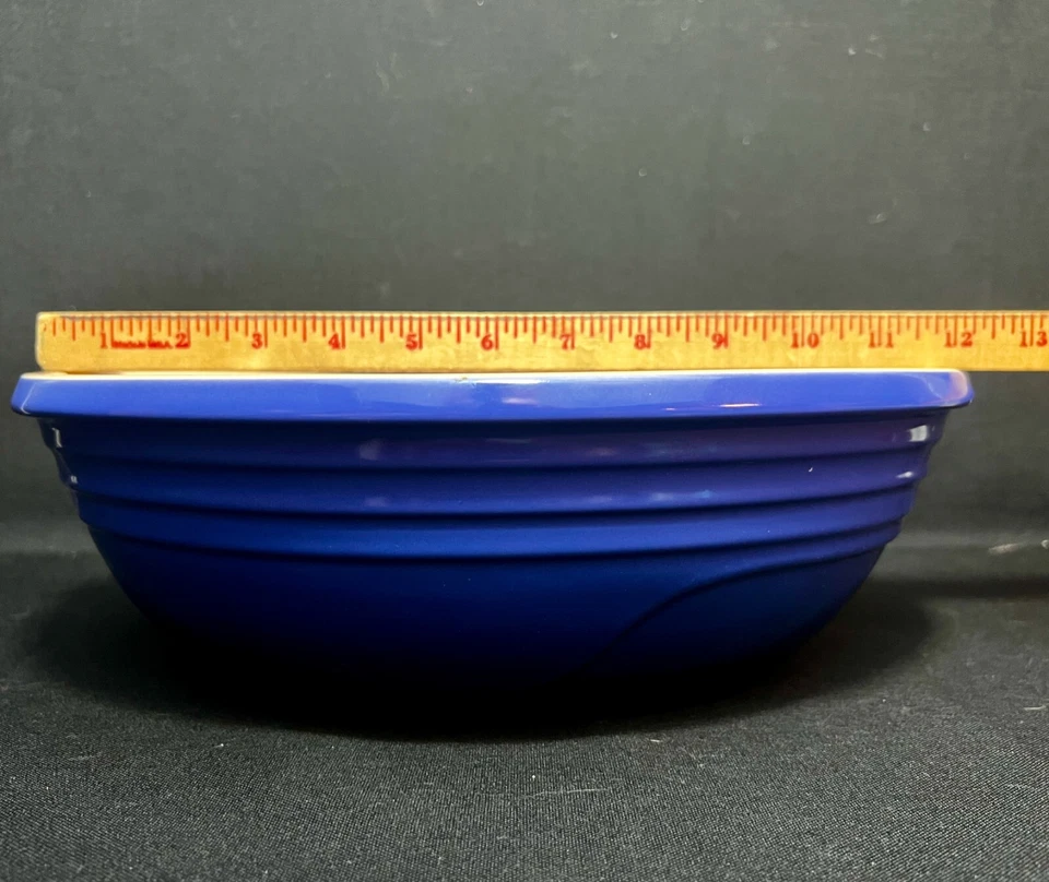 Le Creuset, 3,4 L/3,6 QT, cuenco para servir azul cobalto, 0944 Foto 3 de 4