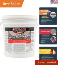 Rutland Castable Refractory Cement, High Temp Fireplace  Woodstove Fire Ceme...
