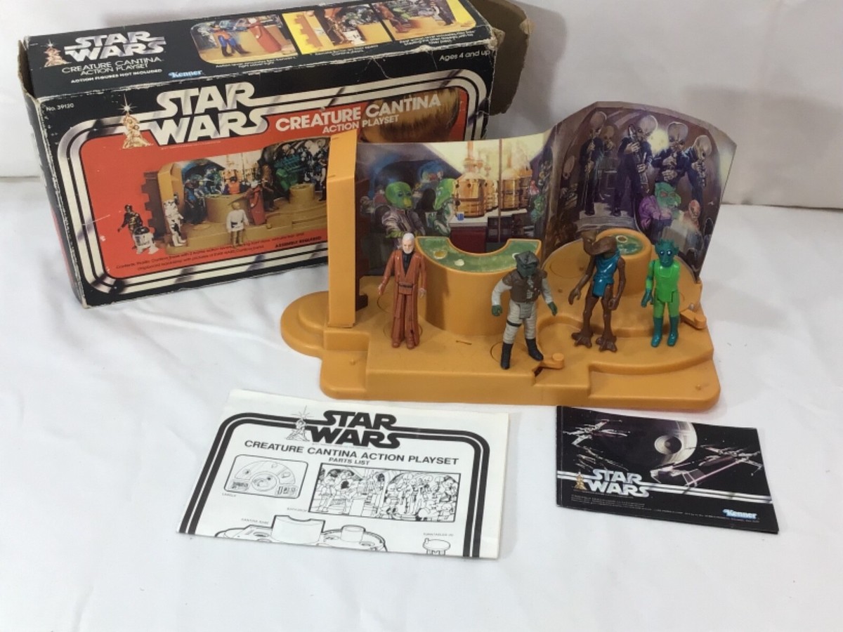 スターウォーズ オールドケナー カンティーナ(酒場)プレイセット 1977年 1978 Vintage Star Wars Creature Cantina Playset Boxed