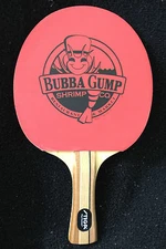 BUBBA GUMP SHRIMP COMPANY-STIGA  PING PONG PADDLE-TABLE TENNIS-NEW-FREE SHIPPING