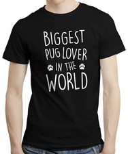 Biggest Pug Lover In The World - Dog Doggo Pet Puppy Pug T-shirt Shirt Top Tee
