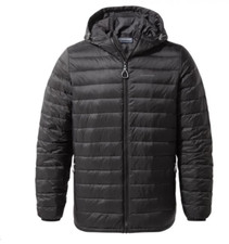 Image of Craghoppers Men's Whithorn Insulated Hooded Jacket Black RRP £125