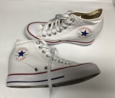 Converse Chuck Taylor All Star Hidden Wedge Heel Women 7.5 US White 547200F