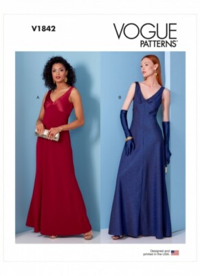 Vogue Schnittmuster 1842 Damen F5 (16-18-20-22-24)