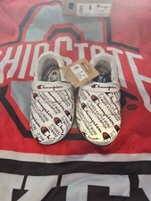 Champion Varsity Reflective Puffy Slippers - Silver and Black