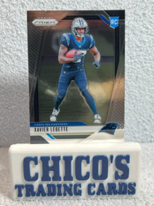 2024 Panini Prizm Football Xavier Legette # 398 Panthers RC