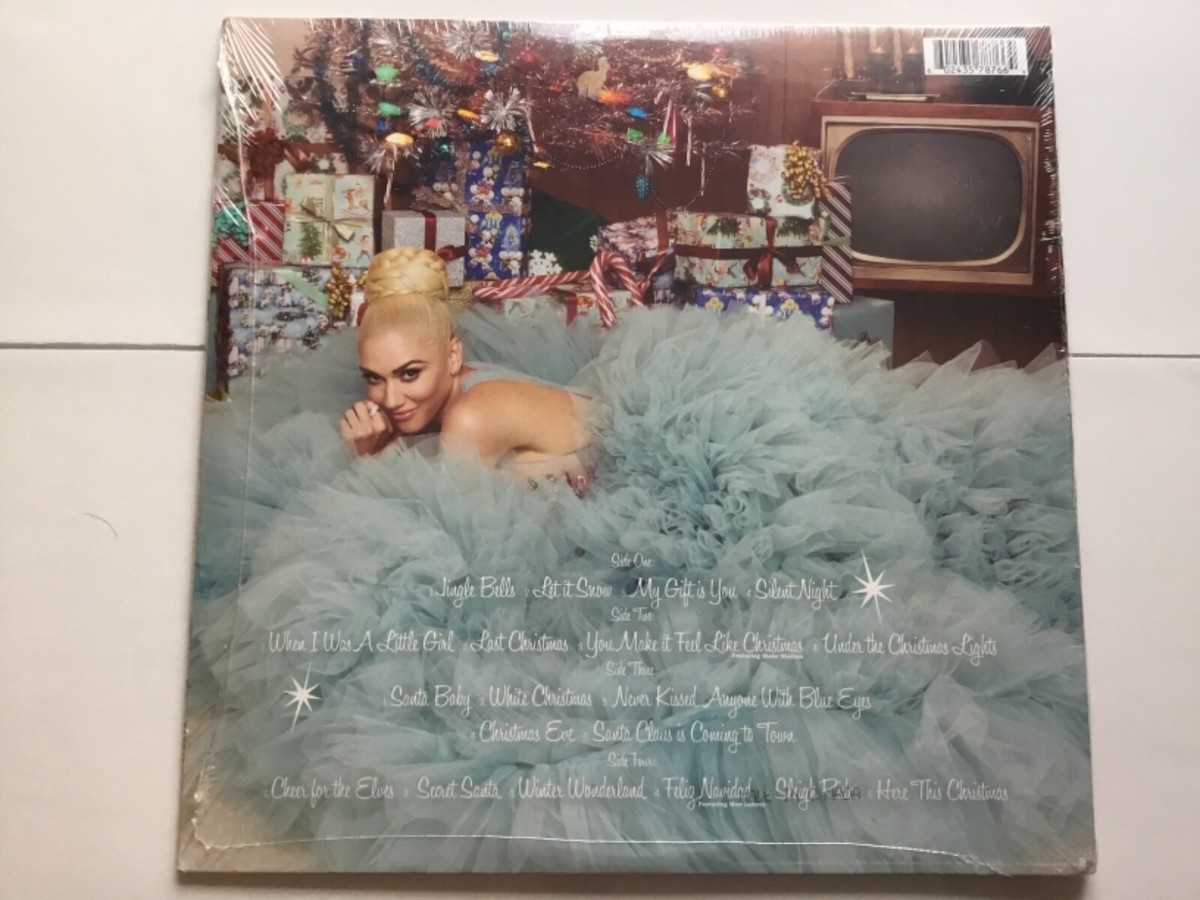 Gwen Stefani　クリスマス　レコード　LP white color GWEN STEFANI Christmas White Color Vinyl Record LP - New