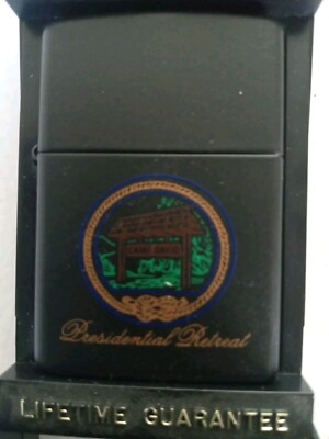 話題の人気 Zippo Camp David Presidential Retreat NIB | eBay ミリタリー