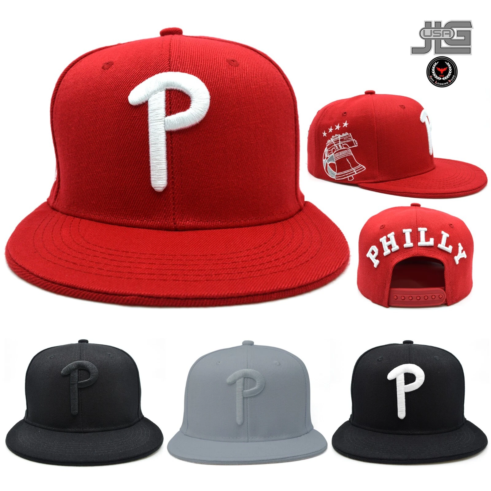 Philly Classic New Leader P Philadelphia Baseball Bell Snapback Era Hat Cap