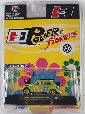 M2 MACHINES HURST POWER FLOWERS 1953 VW BEETLE DELUXE U.S.A. MODEL
