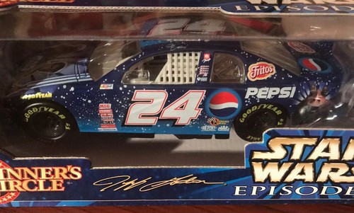 Winners Circle Jeff Gordon #24 Star Wars Episode I 1:24 Diecast - Picture 2 of 4