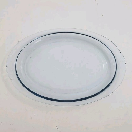 Vintage PYREX 812 A-AA Glass Oval Oven Broiler Baking Dish Serving ...