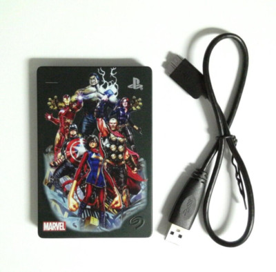 Seagate HDD Game Drive For PS4 PS5 Marvel's Avengers 2TB Limited - NEW HDD