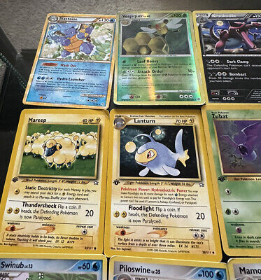 Vintage Pokemon TCG 46 card lot 2000- 2012 ~ 10 1st editions Vintage Pokemon TCG 46 card lot 2000- 2012 ~ 10 1st editions