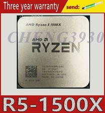 AMD Ryzen 5 1500X 3.5-3.7GHz 4-core 65W socket AM4 R5-1500X CPU processor