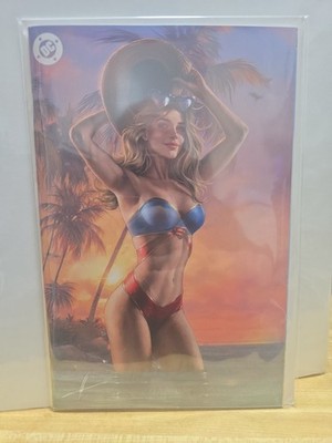 G'NORT'S SWIMSUIT EDITION #1 CARLA COHEN SUPERGIRL VIRGIN VARIANT DC NM W/ COA