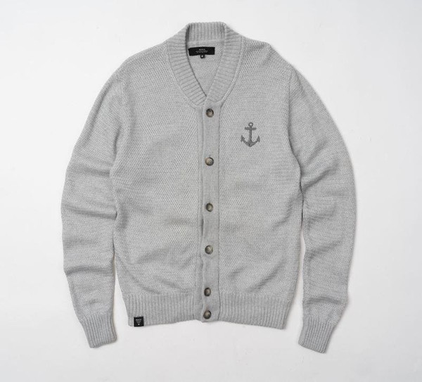 Men Makia Sweater Grey Wool 38 / M / 46