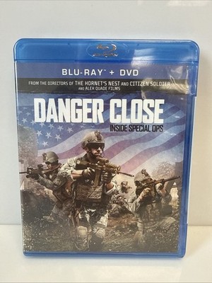 Danger Close: Inside Special Ops (Blu-Ray/DVD, 2017) Heroes of Valor New Sealed