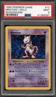 Pokemon Mewtwo Base Set Shadowless Holo Rare #10 PSA 9 Mint