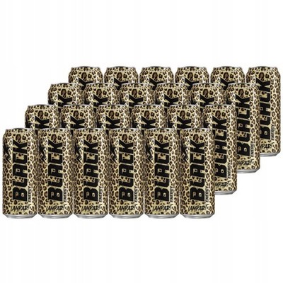 5901861004181 Black Energy Zero Sugar Lampart Gazowany napój energetyzujący 500 