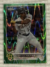 2022 Topps Chrome - Ke'Bryan Hayes #98 Green Wave Refractor /99
