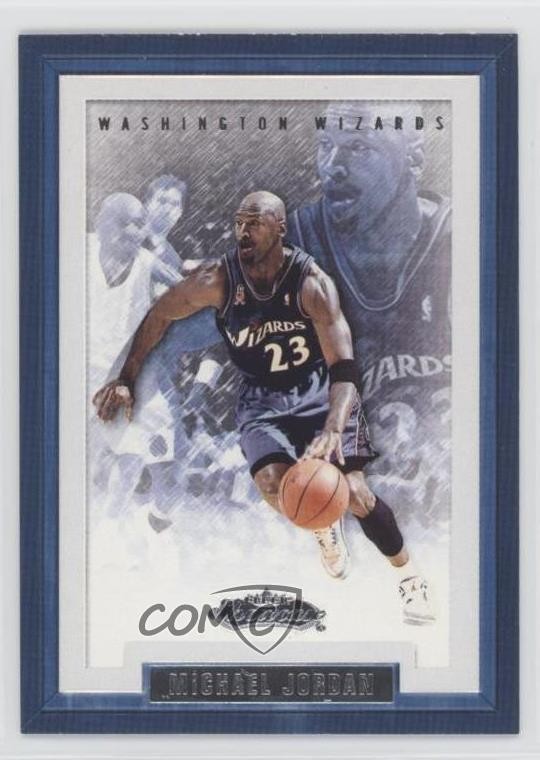 2002-03 Fleer Showcase Michael Jordan #1 HOF 10fs