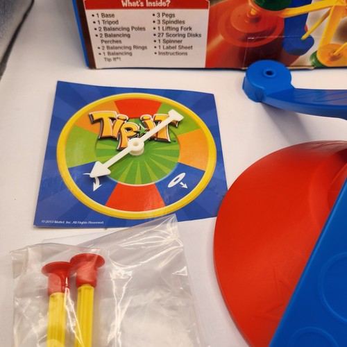 Tip It Balancing Game Cardinal Mattel Complete 2012 - Picture 11 of 13