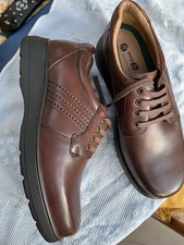 DB Shoes, Brown Leather Lace up, Brand New, Size 8