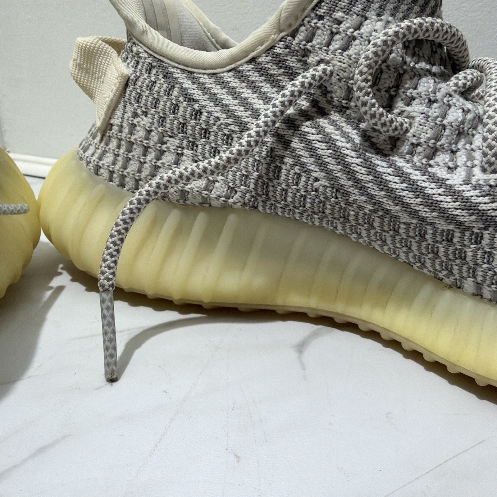 Adidas Yeezy Boost 350 V2 Natural FZ5246 Size 7.5 Pre-Owned thumbnail 9