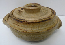 VINTAGE ELSA ARDERN AUSTRALIAN POTTERY STUDIO CERAMIC CASSEROLE CROCK LIDDED POT