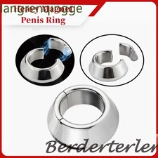 Heavy Magnet Rings Stainless Steel Scrotum Pendant Ball Stretcher Testis Weight