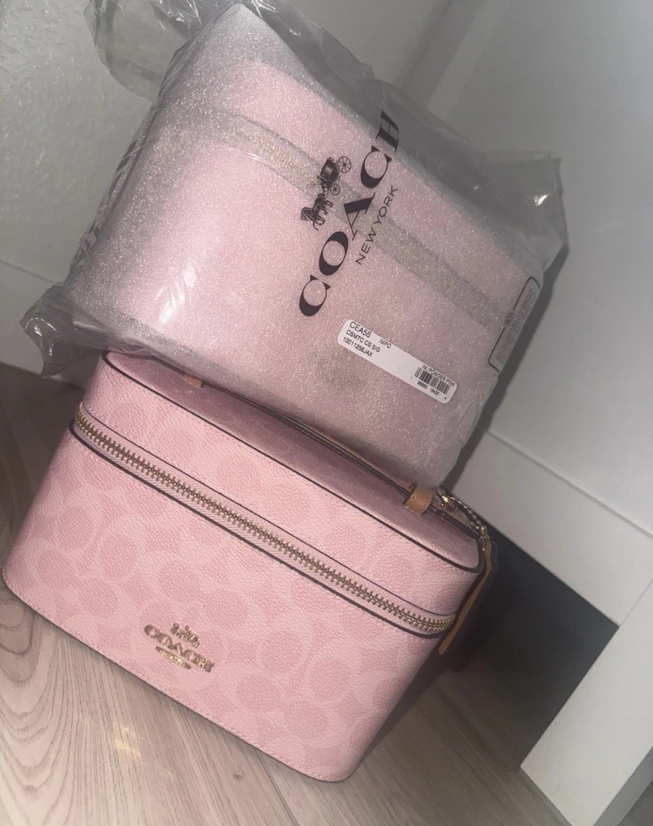 COACH Signature Pouch Pink 化粧ポーチ　小物入れ coach makeup bag pink products for sale | eBay