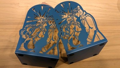 Fairyloot Shatter Me Bookends Buchstützen Tahereh Mafi Inspired