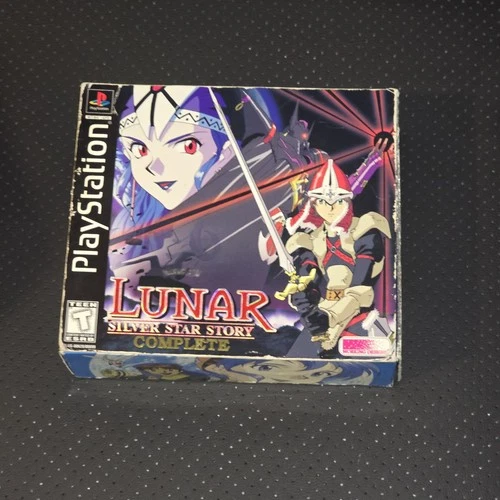 Lunar: Silver Star Story Complete (PlayStation 1, PS1) Complete in Box CIB + Map